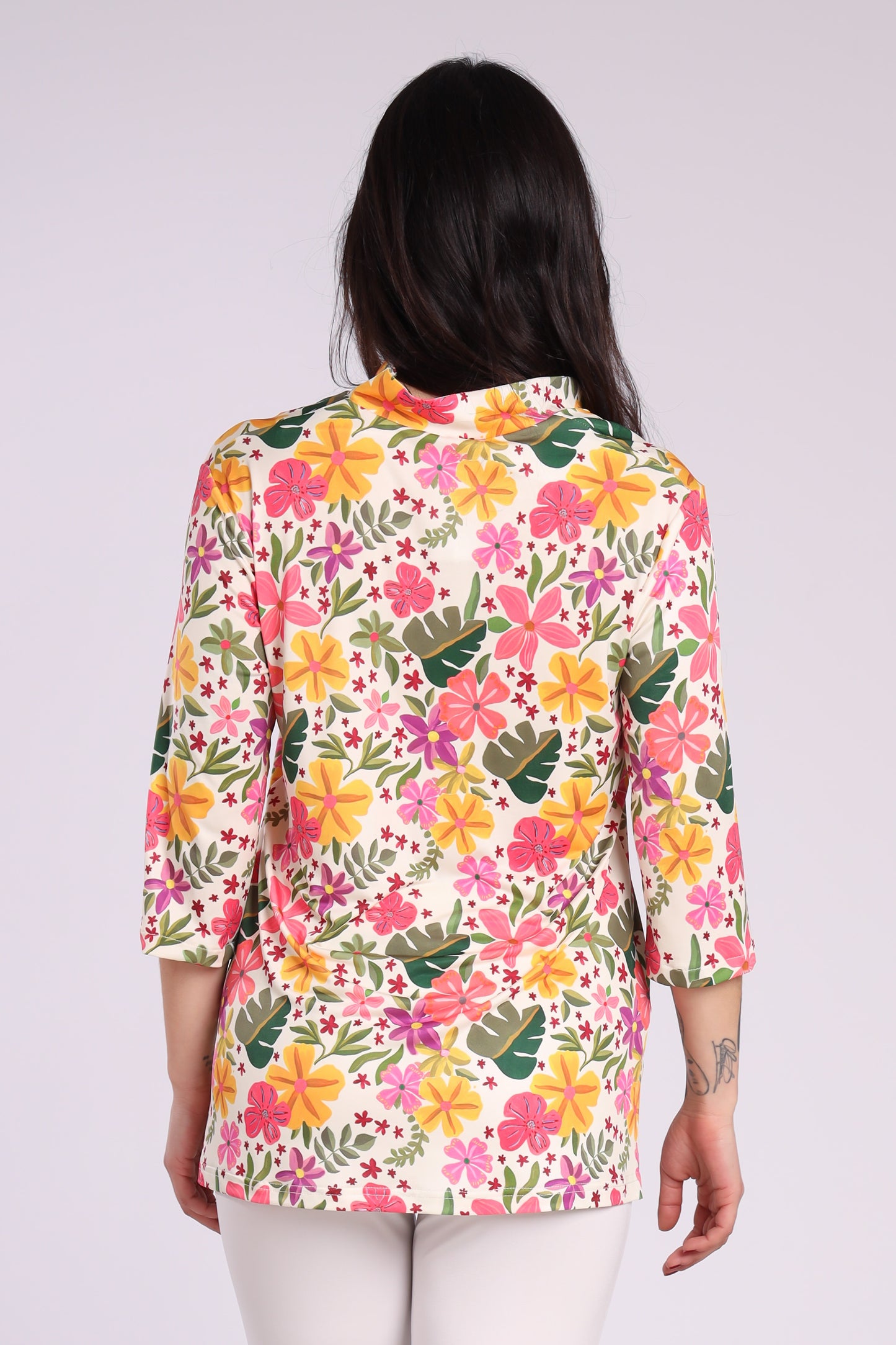 Blusa scollo V
