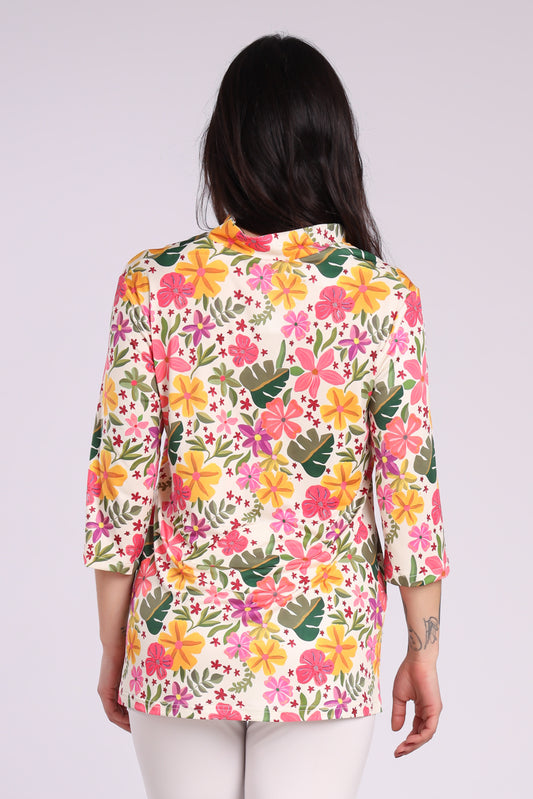 Blusa scollo V