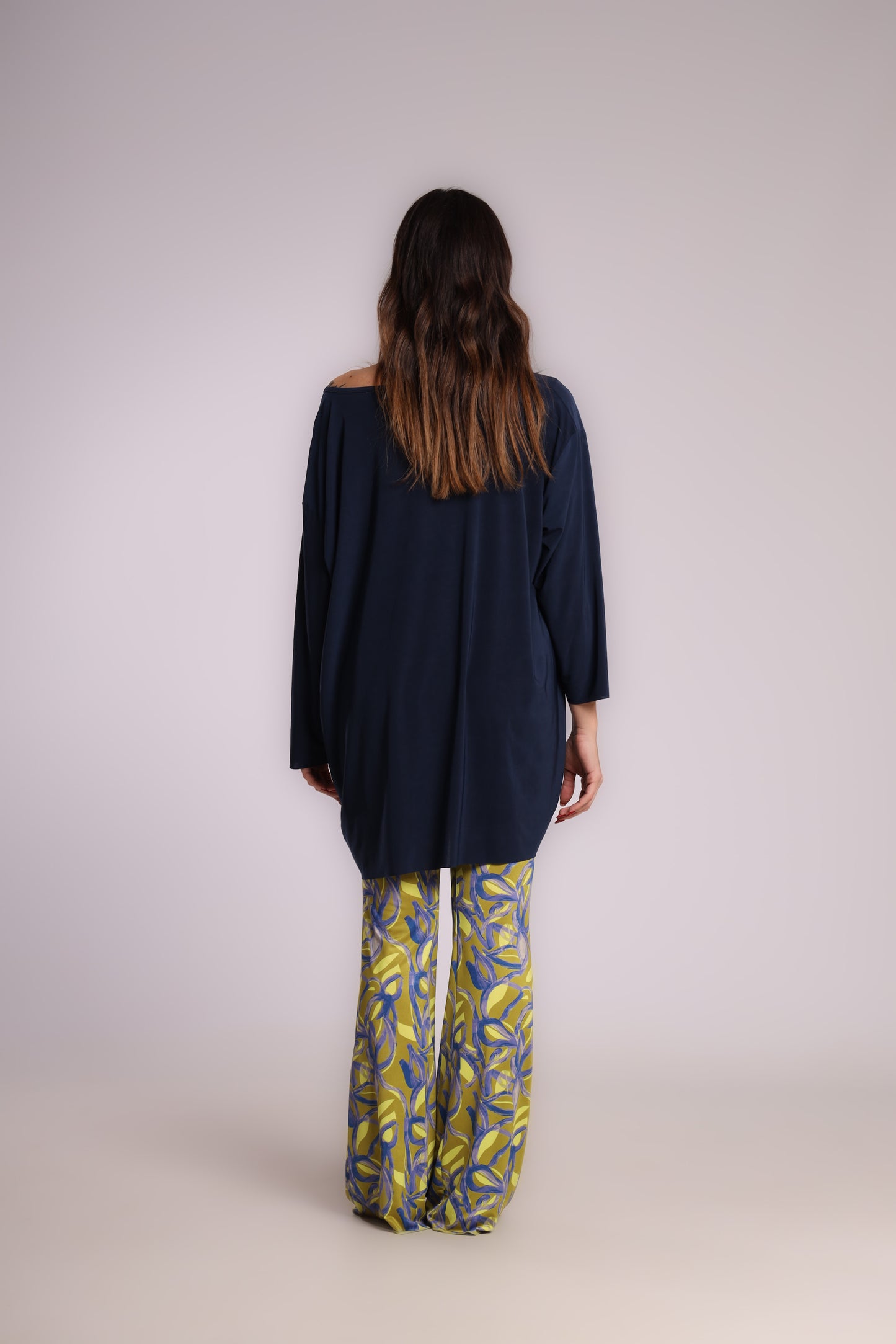 Maglia over - Blu