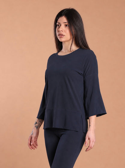 Maglia bordo - Blu