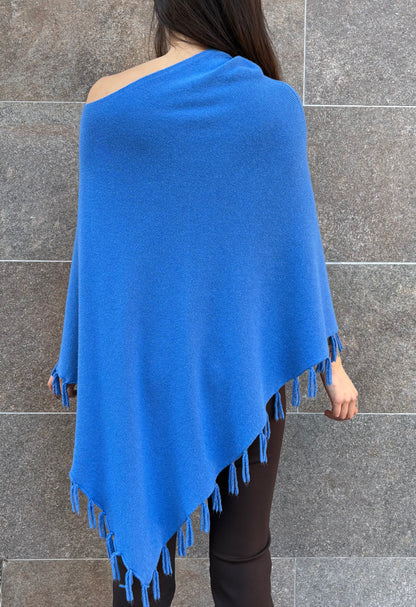 Poncho frange