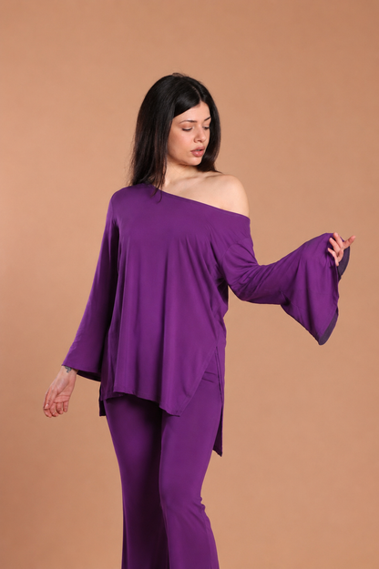 Maglia manica svasata - Cipolla