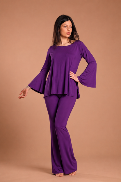 Maglia manica svasata - Cipolla