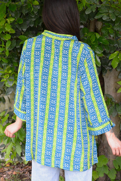 Camicia - Blu Verde