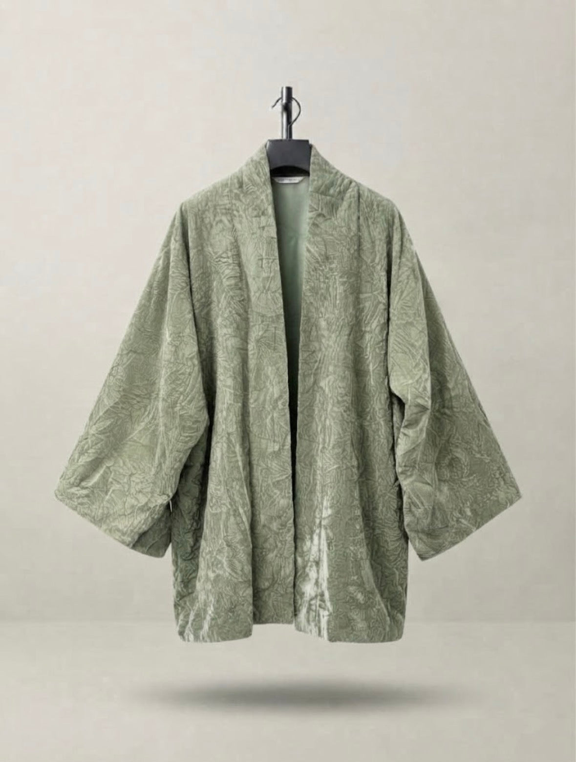 Giacca kimono velluto