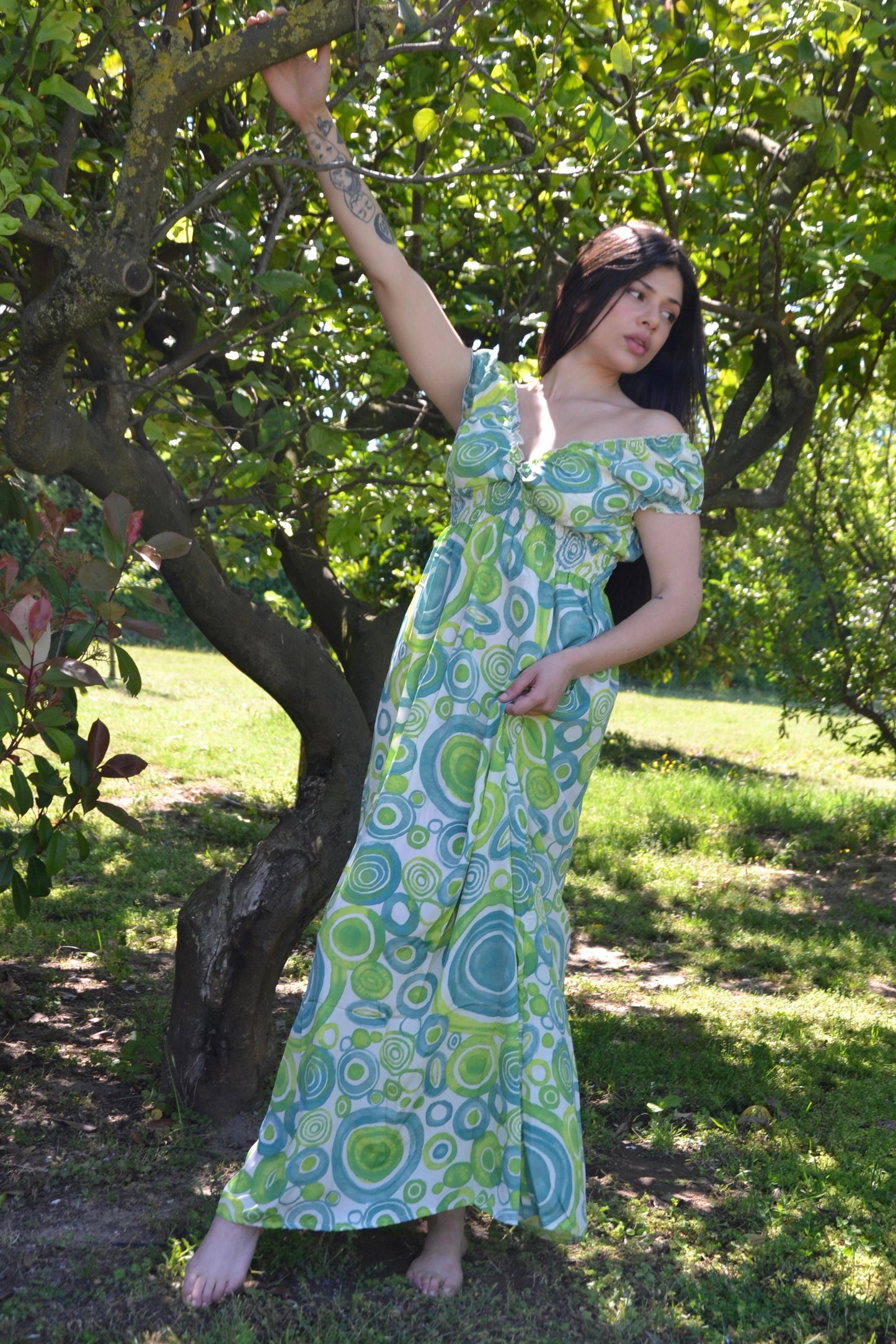Abito Arriccio - Lime