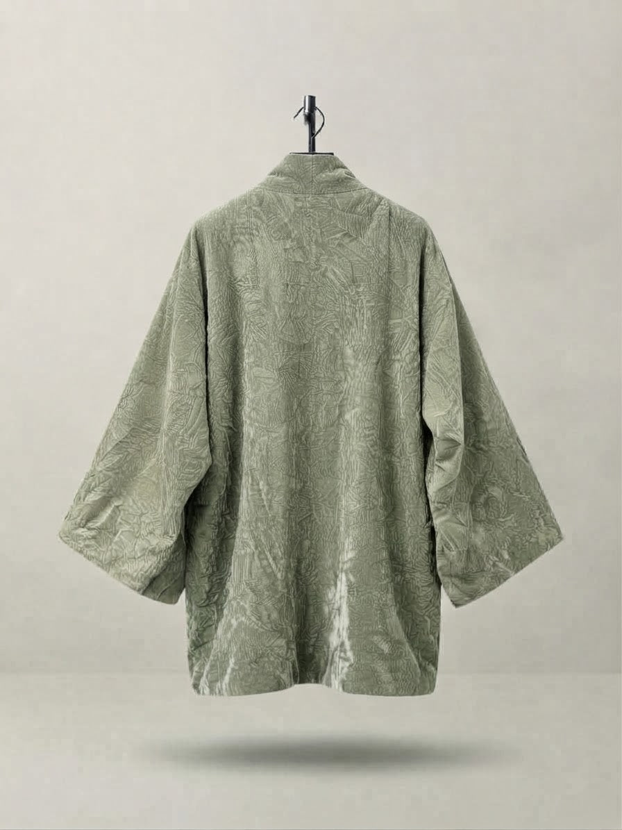Giacca kimono velluto