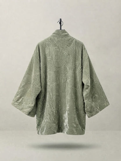 Giacca kimono velluto