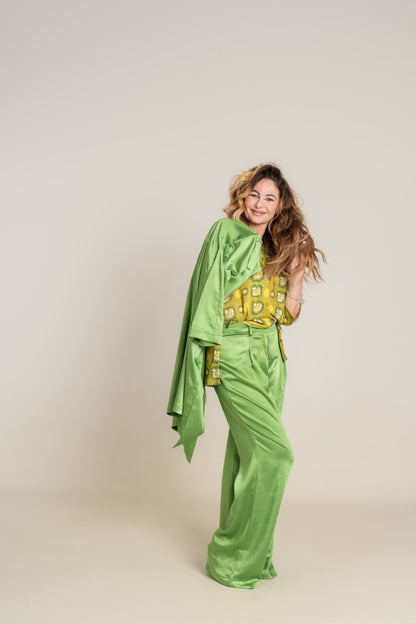 Pantalone Palazzo - Verde