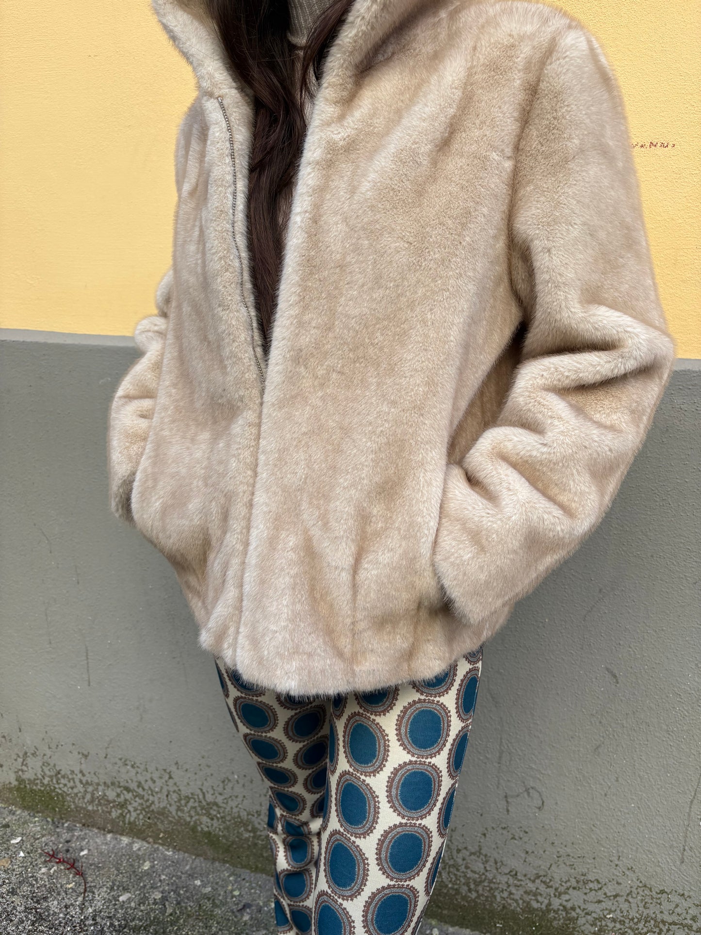 Cappotto con cappuccio