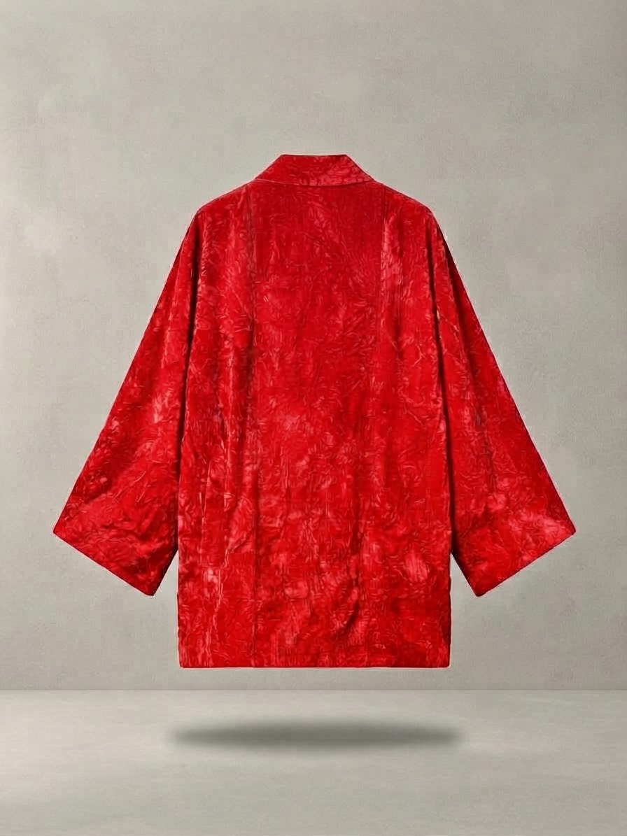 Giacca kimono velluto