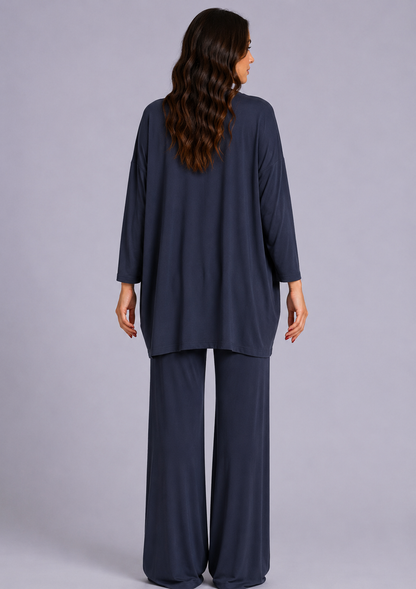 Maglia over - Blu