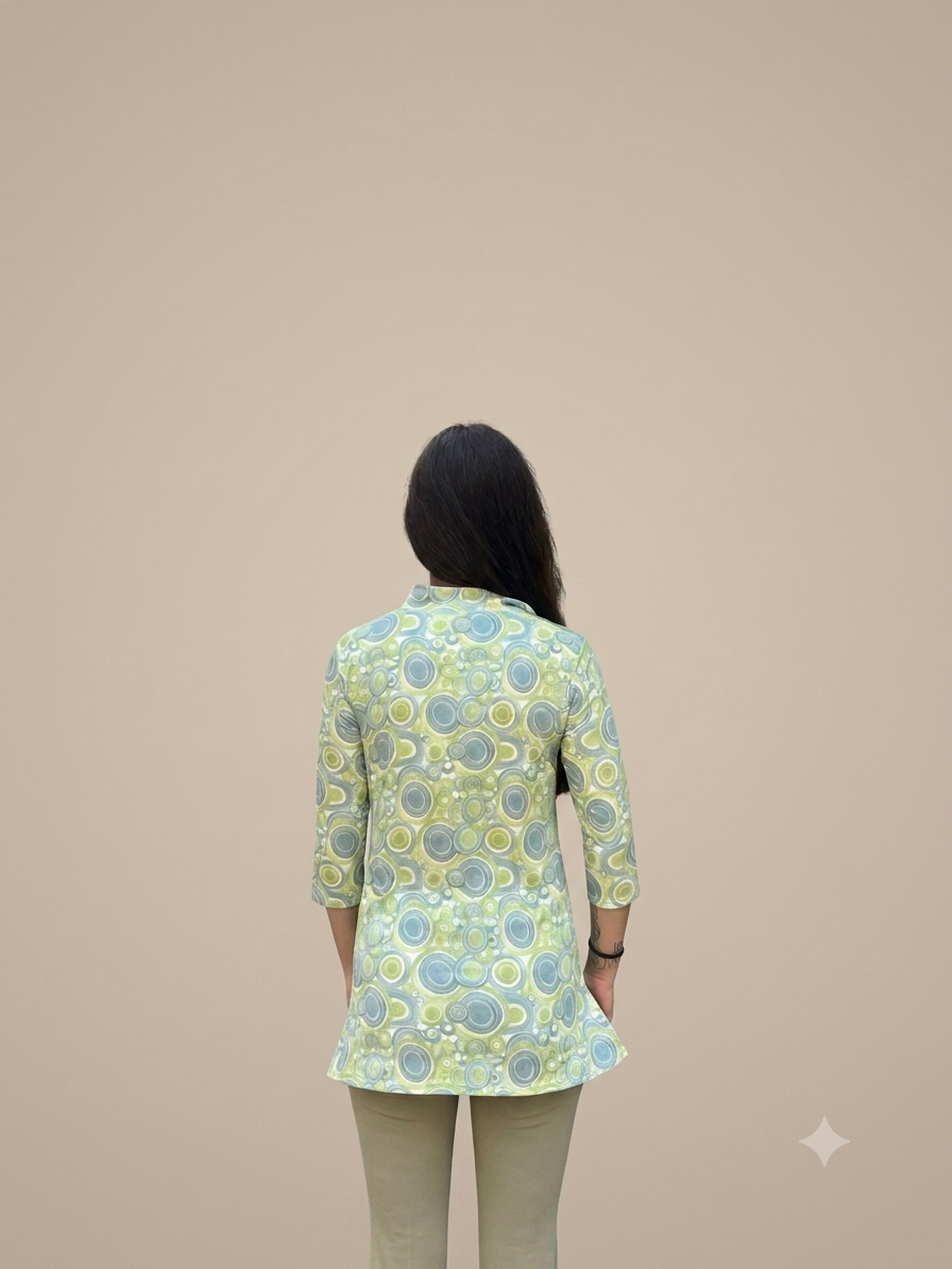 Blusa scollo V